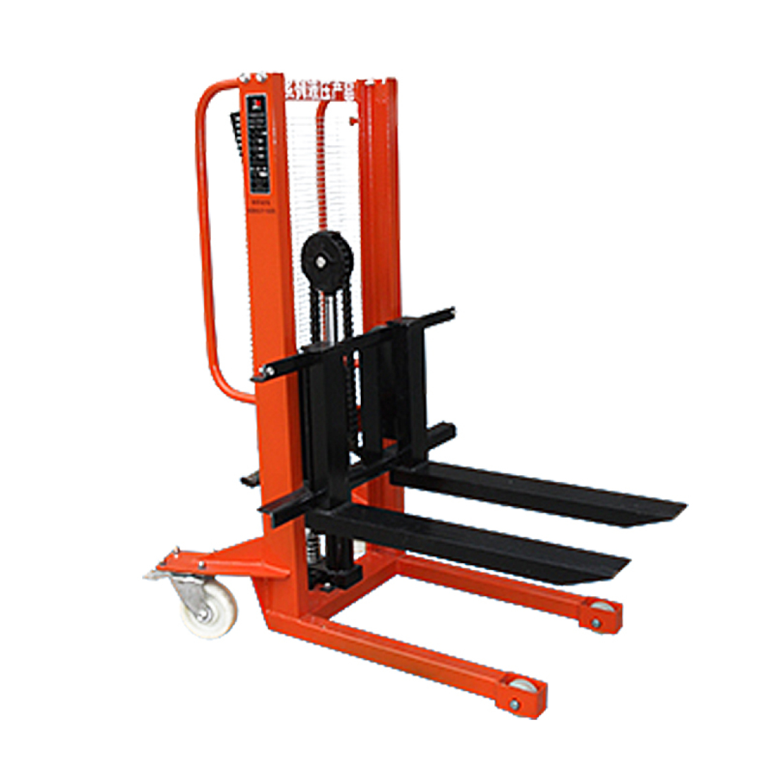 01B01H001-04窄腿覆盖式手动堆高车